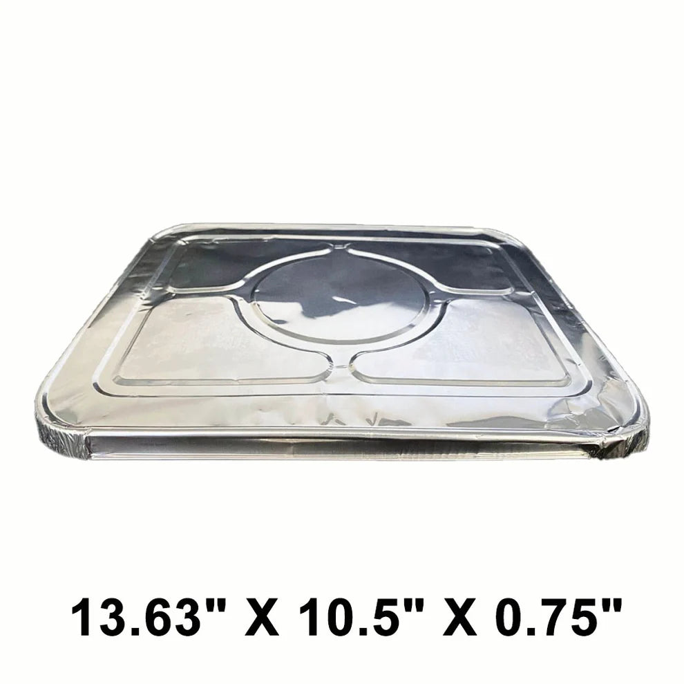 Half Size Aluminum Lid - 100/Case
