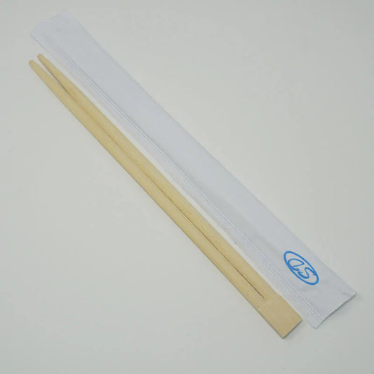 9" Conjoined Bamboo Fish Chopstick - 20 Bags