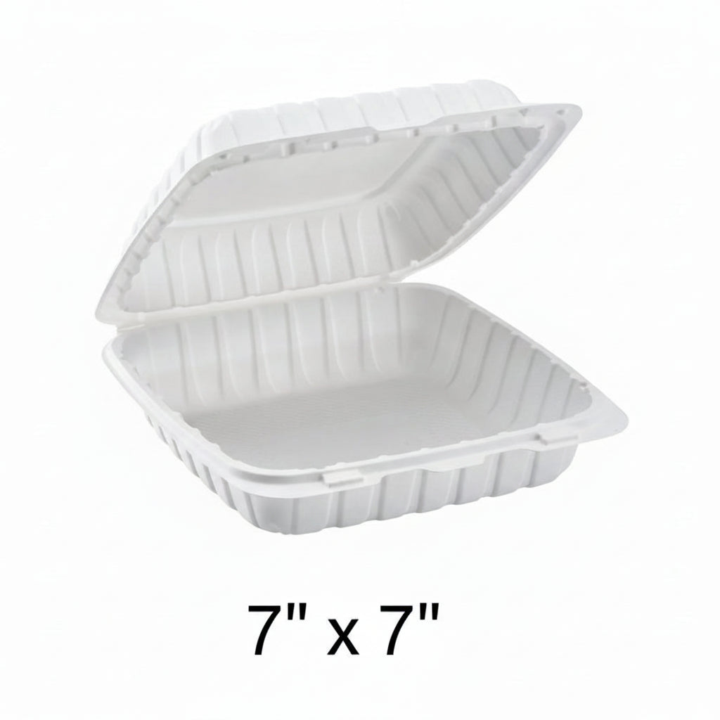 6" 塑料环保餐盒 (225) - 250/箱