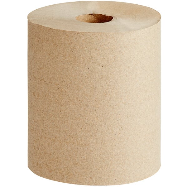 8" Kraft Paper Hand Towel - 12/Case