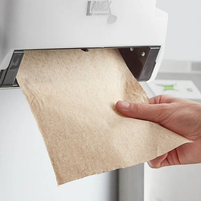 8" Kraft Paper Hand Towel - 12/Case