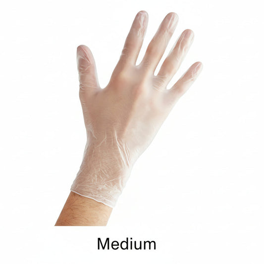 Vinyl Glove Powder Free Medium - 1000/Case