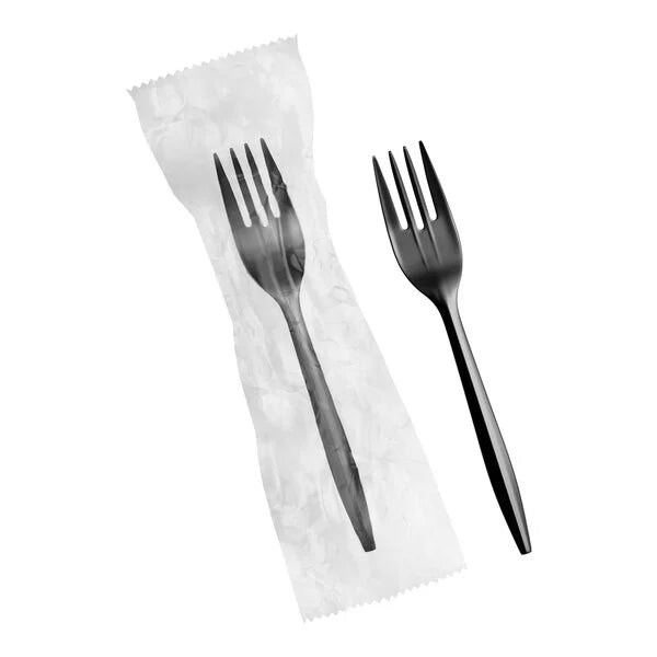 加厚塑料叉子 独立包装 - 1000