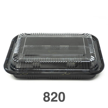 520/820 黑色日式午餐盒 - 400套