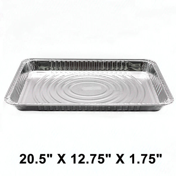 Full Size Shallow Aluminum Tray- 50/Case
