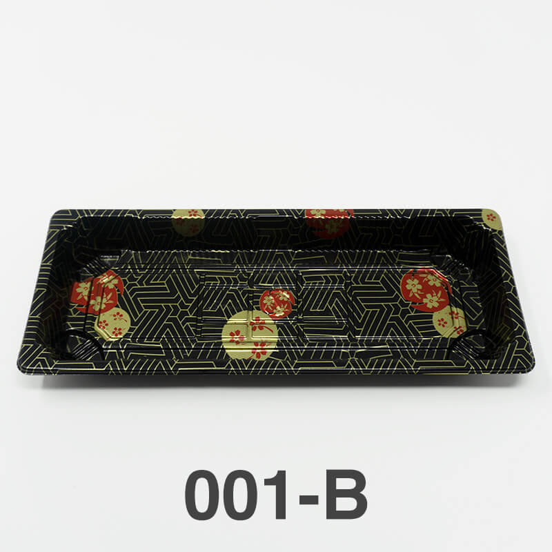 001 Plastic Sushi Tray