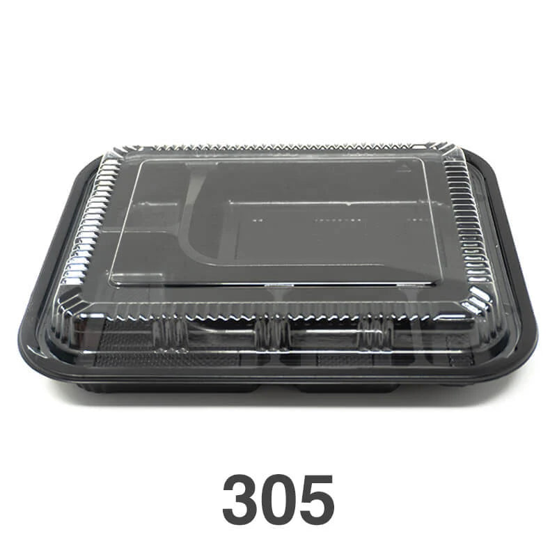 305 黑色日式便当盒 - 252套