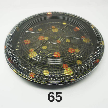 65 圆形寿司派对盘- 60套