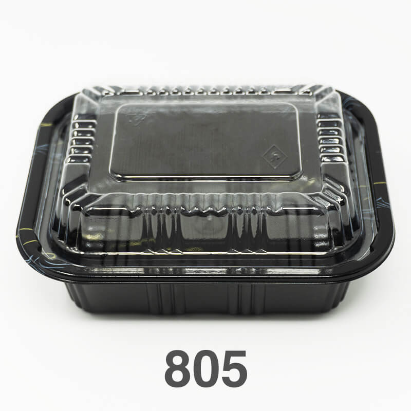 505/805 黑色日式午餐盒 - 600套