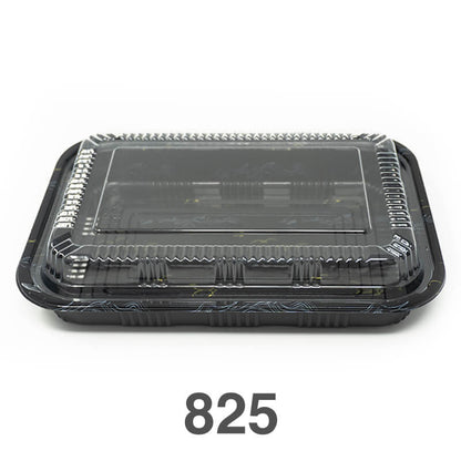 525/825 黑色日式午餐盒 - 300套