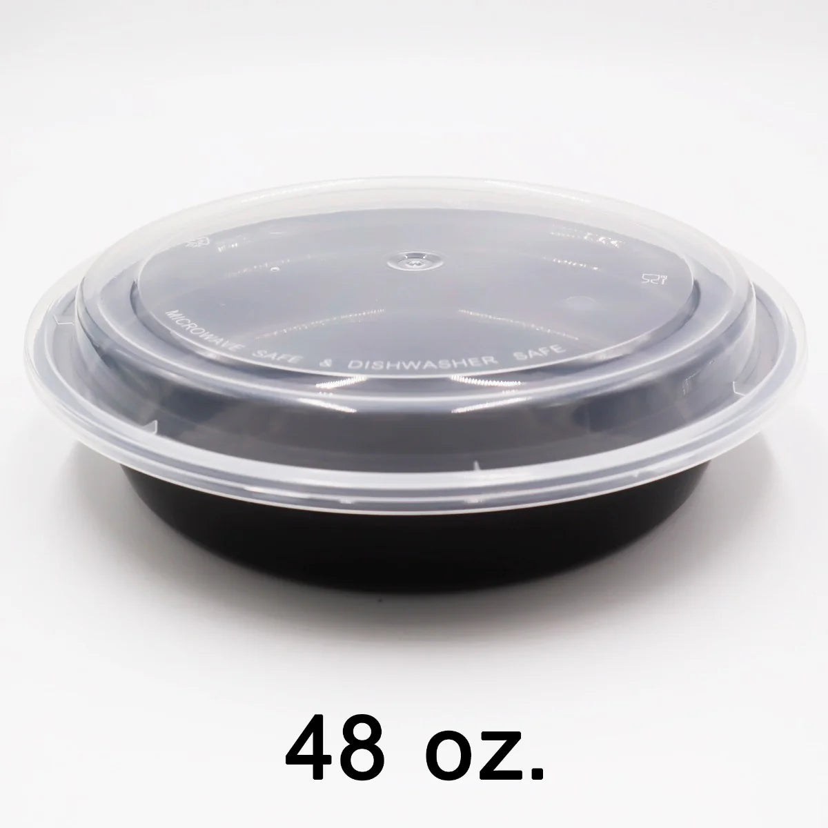 48 oz. 塑料圆盘 带盖 (948) - 150套