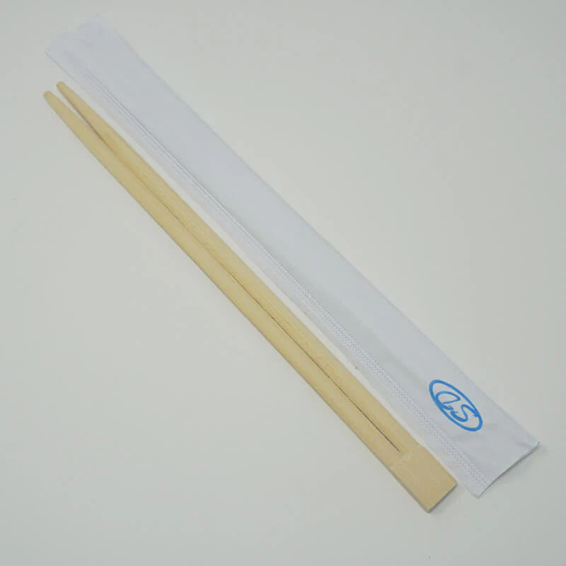 9" Conjoined Bamboo Fish Chopstick - 20 Bags